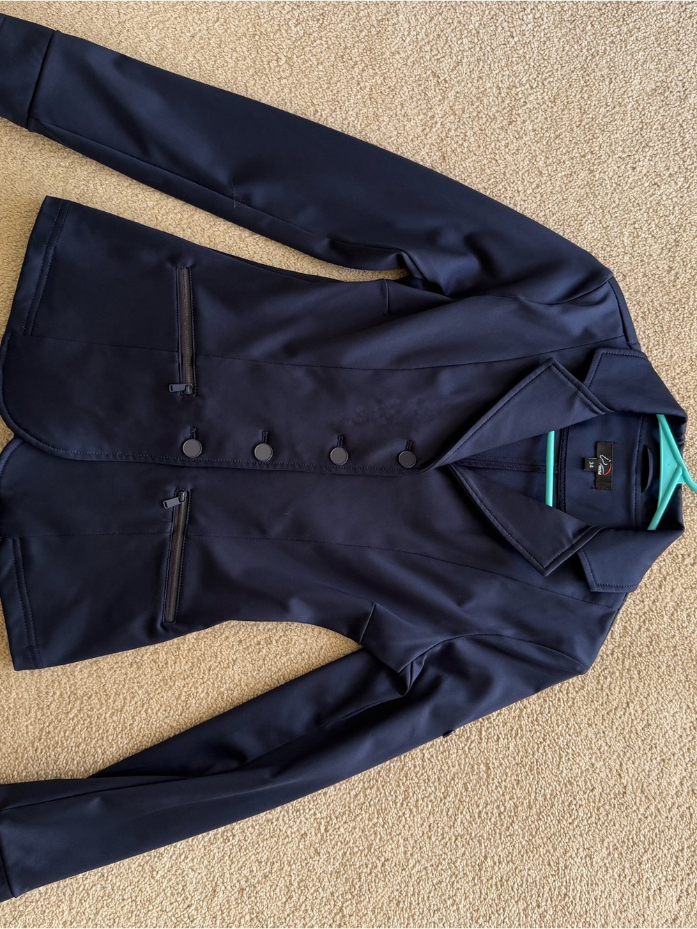 Navy show jacket EU 34/US 4